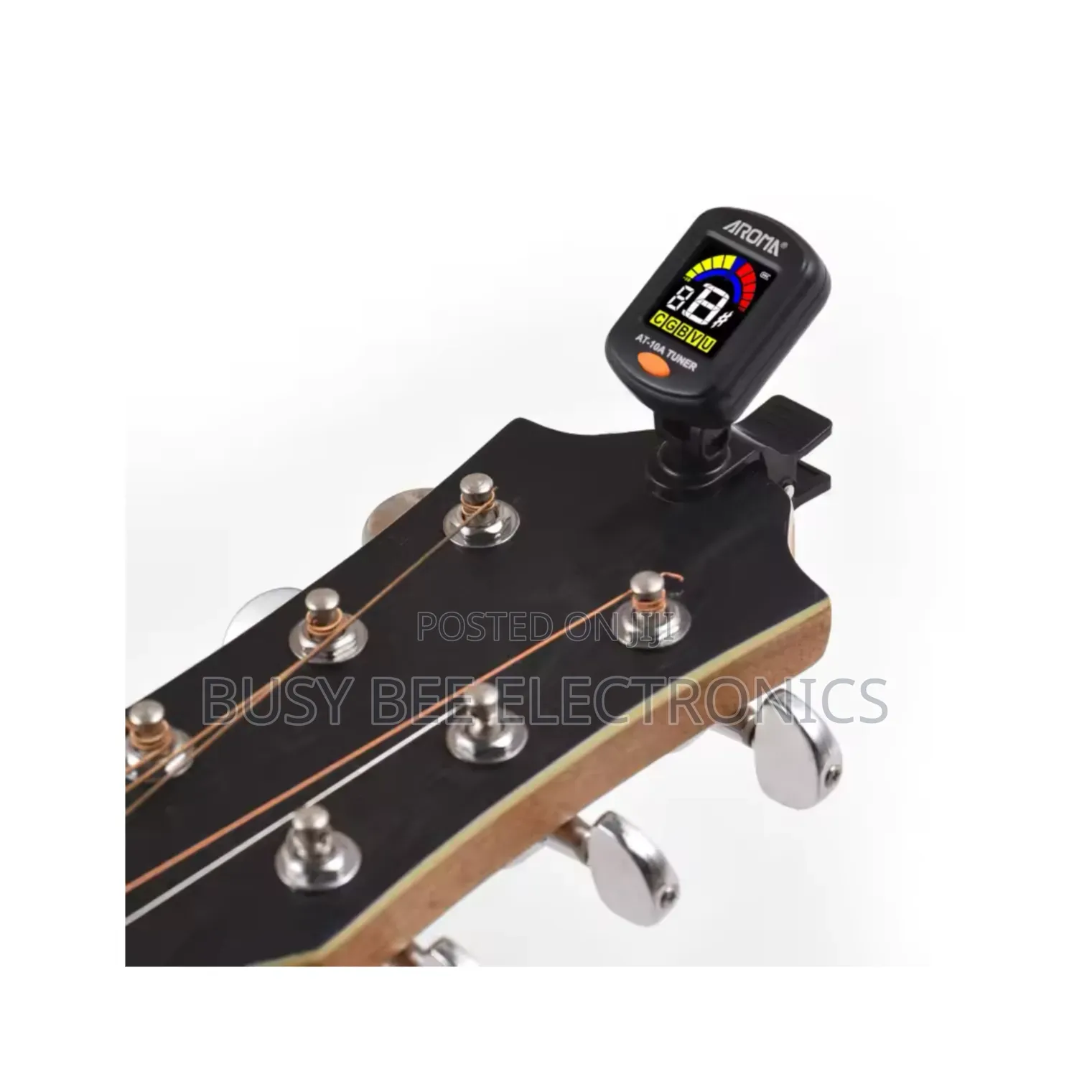 Aroma At-10a Rechargeable Clip-on Guitar Tuner