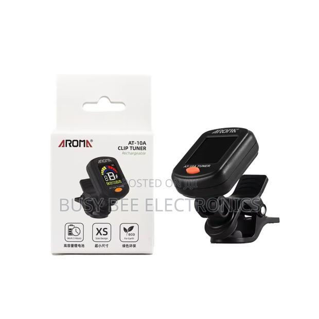 Aroma At-10a Rechargeable Clip-on Guitar Tuner - thumbnail 6