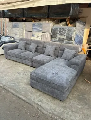 Grey L Shaped Sofa