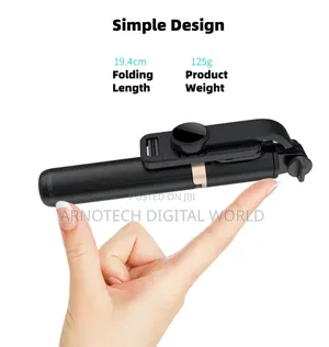 T05 Tk 360° Rotating Pan Tilt Selfie Stick Tripod