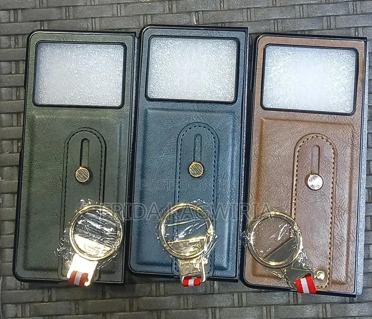 Tecno Phantom v Fold 2 Leather Back Cover