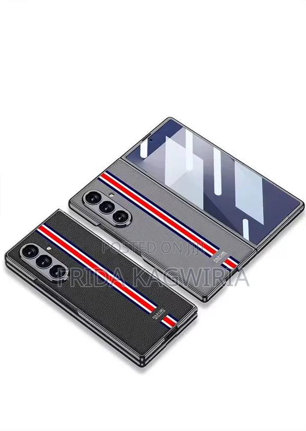 Luxury Leather Back Cover for Samsung Fold 7 - thumbnail 2