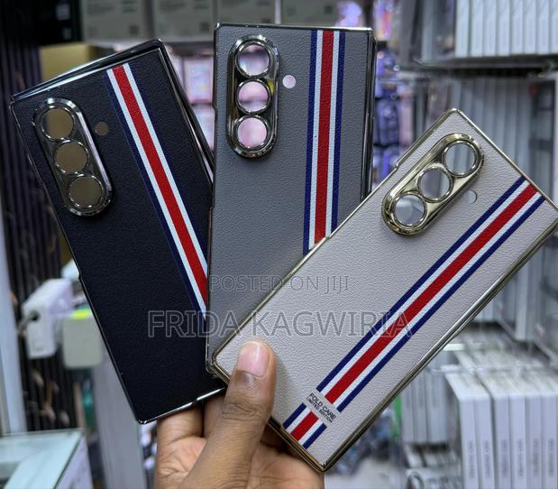Luxury Leather Back Cover for Samsung Fold 7