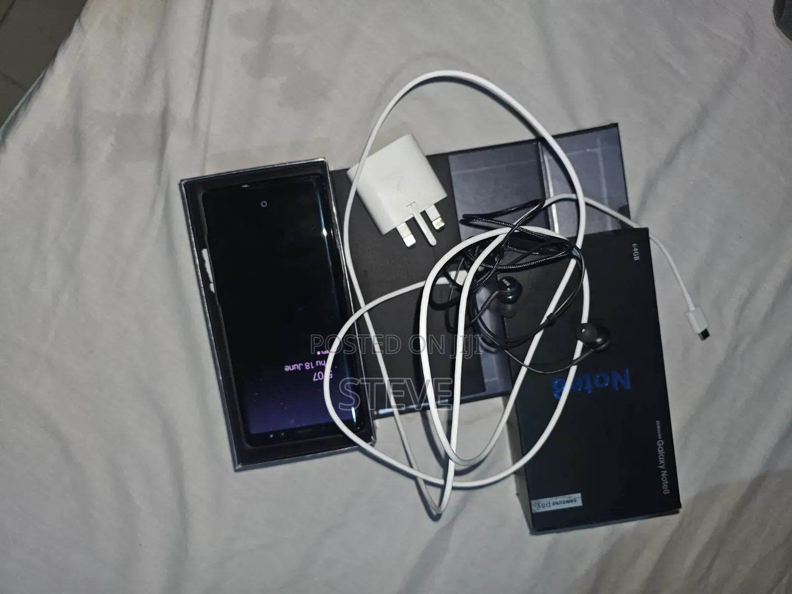 New Samsung Galaxy Note 8 128 GB Blue