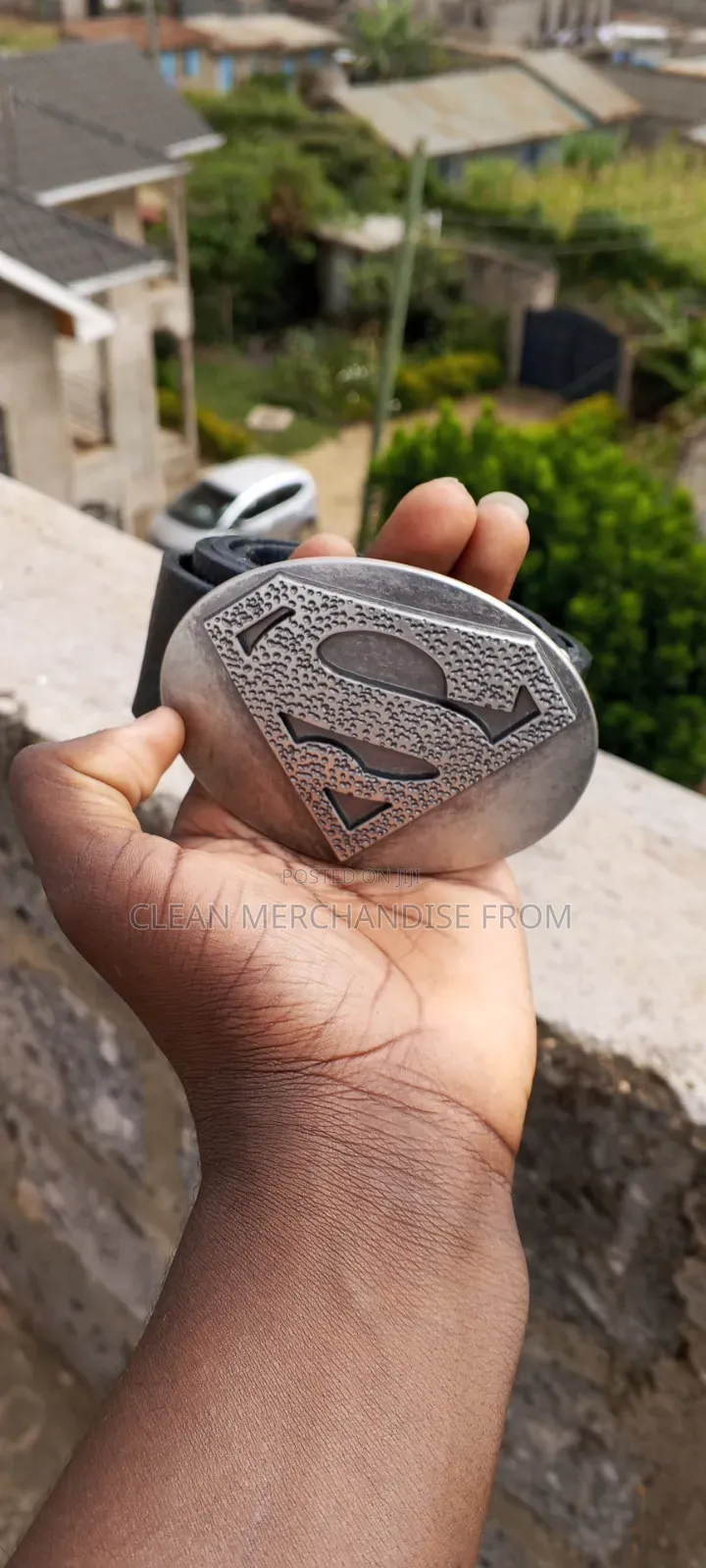 Superman Metal Belt Buckle - Stylish Durable