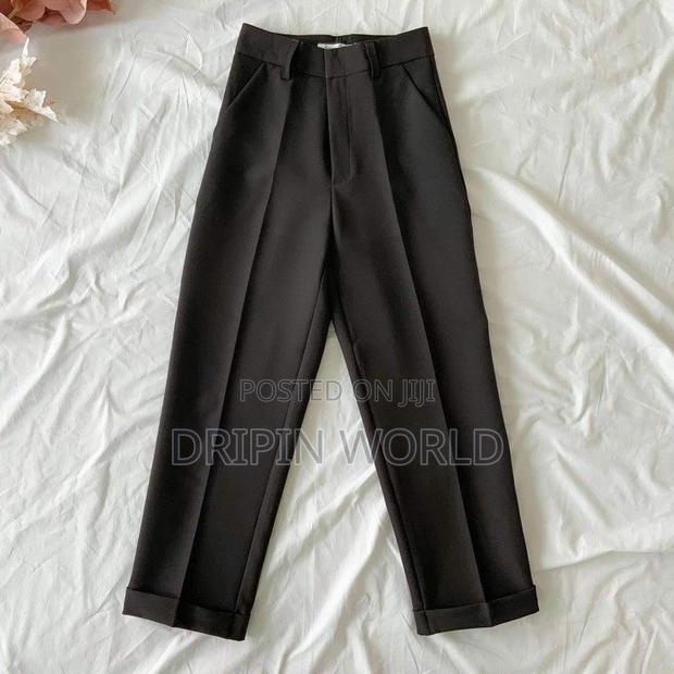 Official Trousers Men Korean Pants Baggy