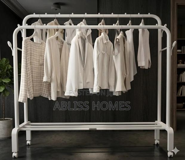 Double Rail Clothes Rack Stand - thumbnail 2