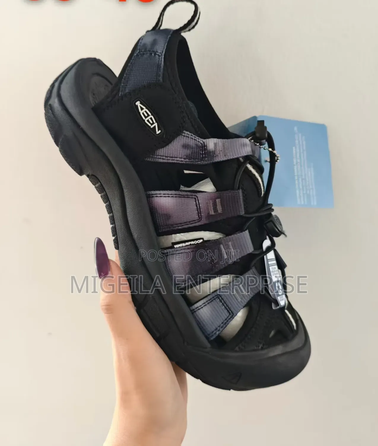 Casual Open Shoes Rubber Keen Sole