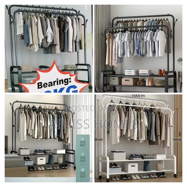 Advanced Double Layer Garment Rack