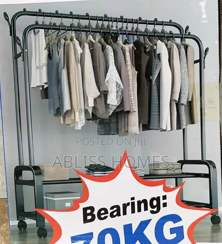 Advanced Double Layer Garment Rack