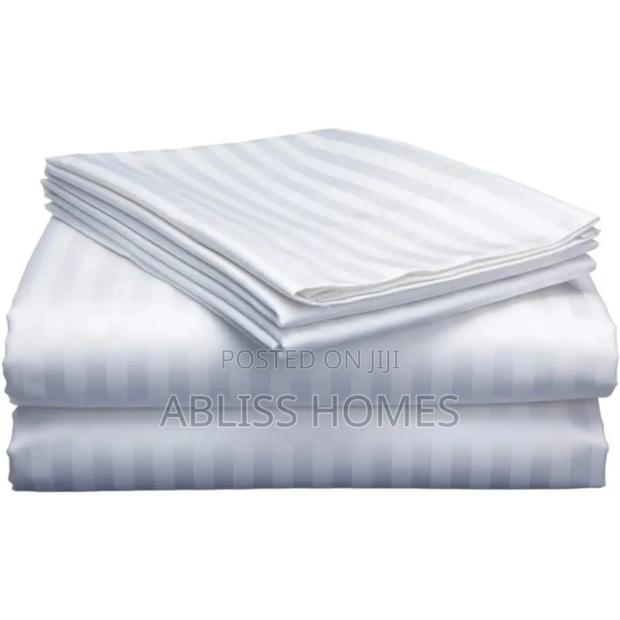 Luxury Cotton Stripped Bed Sheets