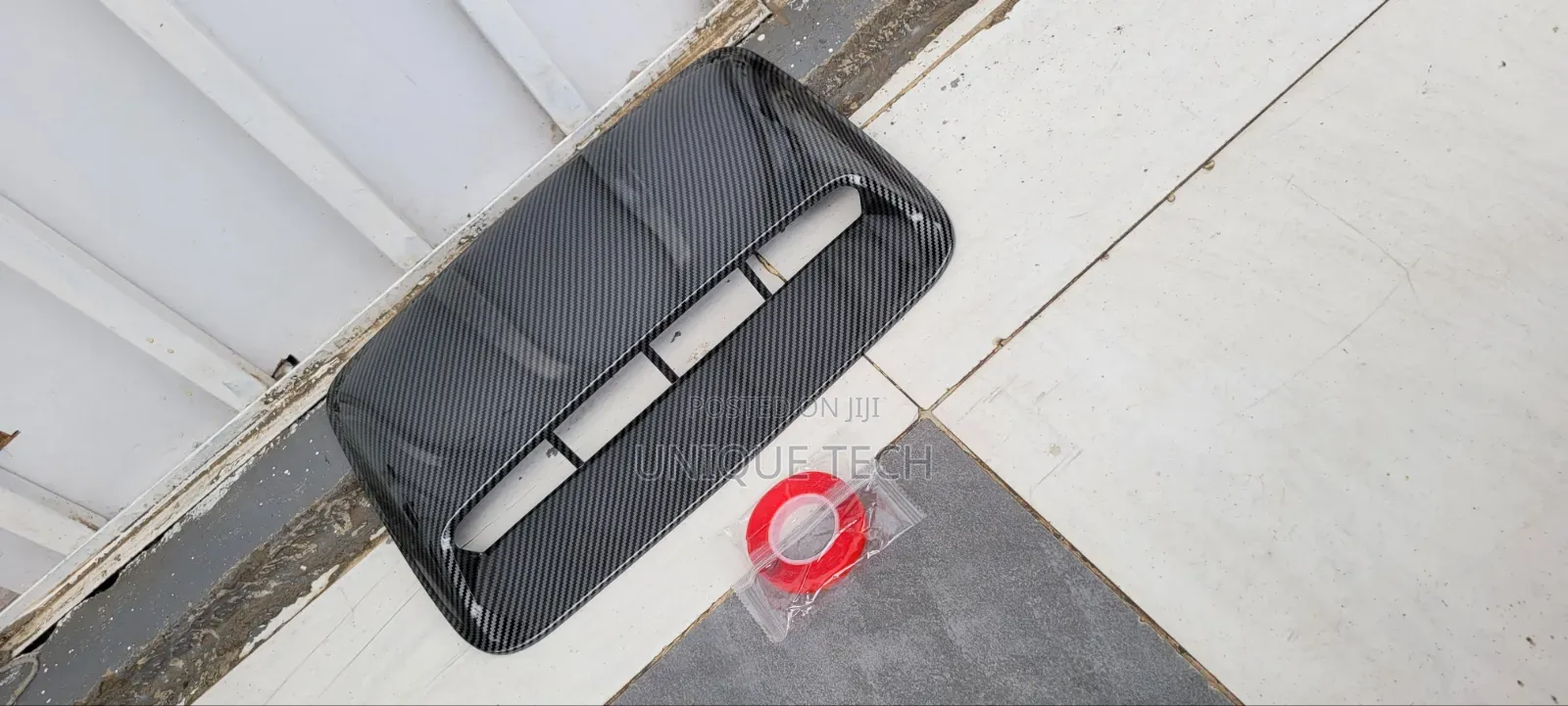 Universal Carbon Fiber Bonnet Hood Scoop
