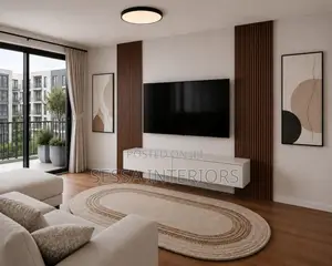 Modern Tv Unit Installation