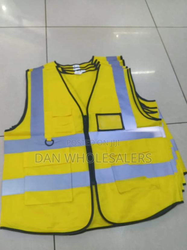 Reflective Safety Vest Yellow Xl Workwear Vest