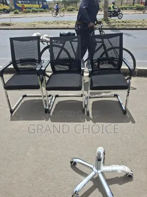 Chrome Visitors Chairs