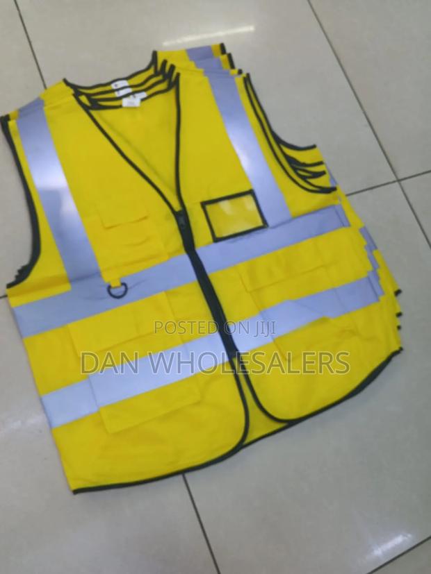 Reflective Safety Vest Yellow Xl Durable Vest