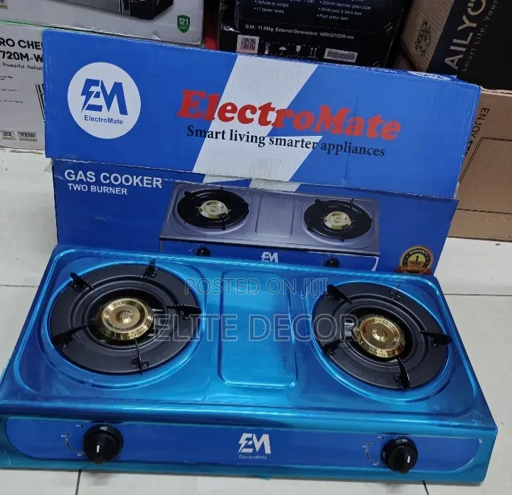 Electromate Table Top Metallic Two-Burner*
