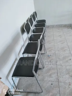 Executive Chrome Visitors Chair Leather