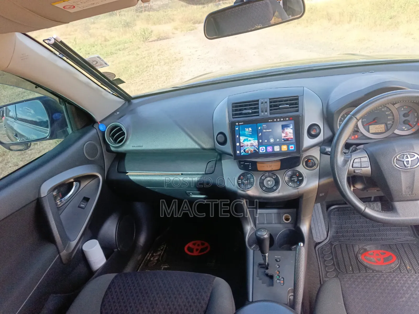 Toyota Vanguard 2012 Black