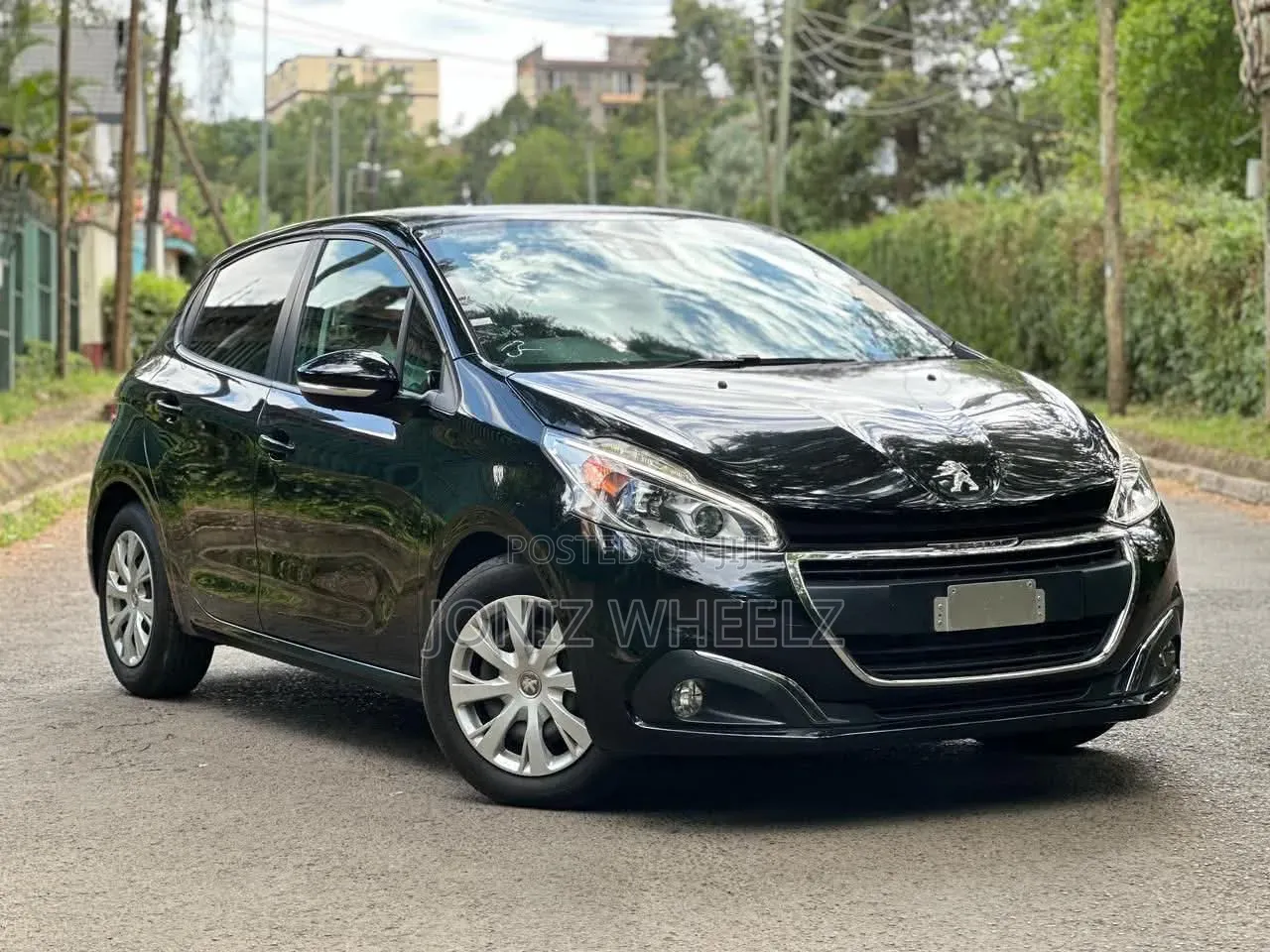Peugeot 208 2017 Black