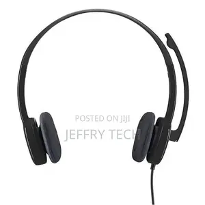Logitech H151 Wired Headset, Analog Stereo Headphones With Rotating