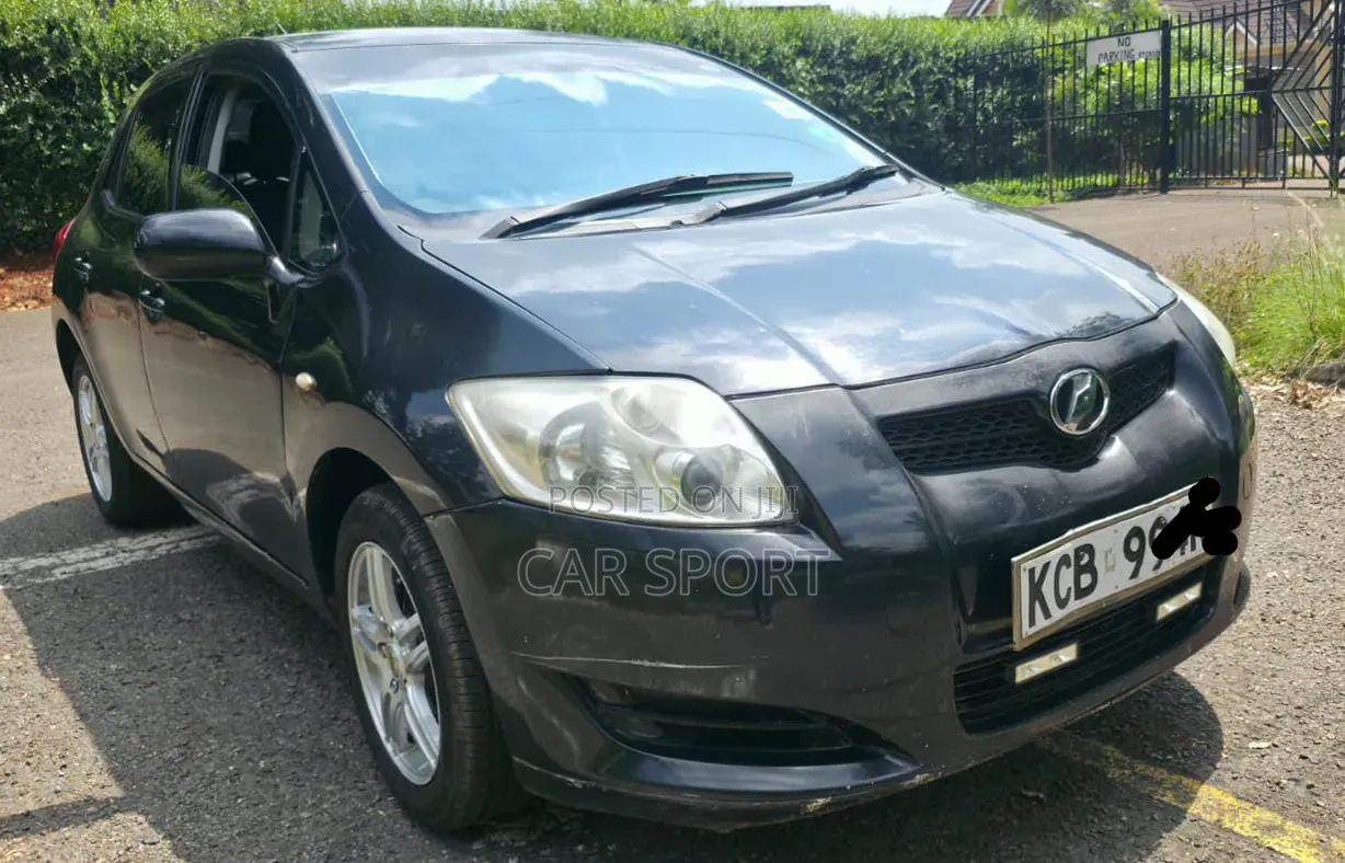 Toyota Auris 2008 Black