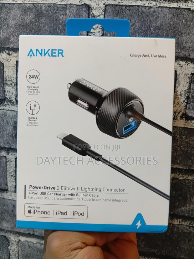 Anker Powerdrive 2 Elite With Lightning Connector(A2214h11) - thumbnail 2