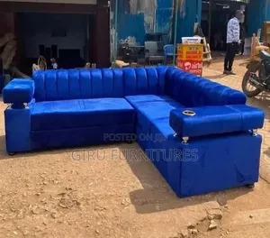 Modern L-Shaped Sectional Sofa