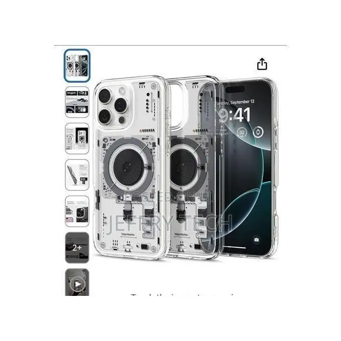 Spigen for iPhone 16 Pro Max Case, Ultra Hybrid Magfit (Compatible Wit