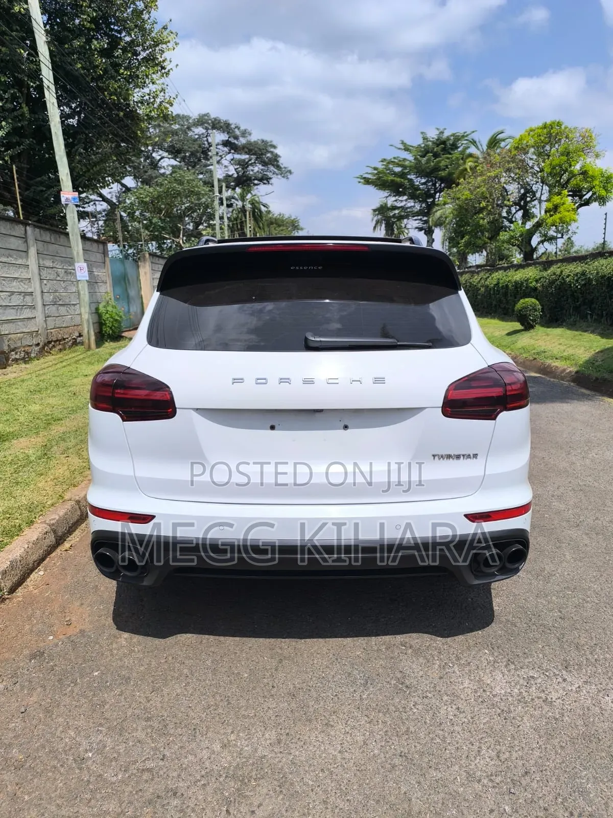 Porsche Cayenne 2018 White