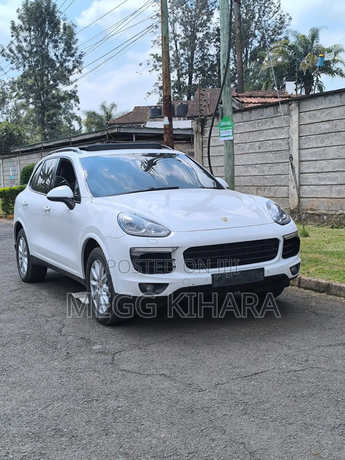 Porsche Cayenne 2018 White