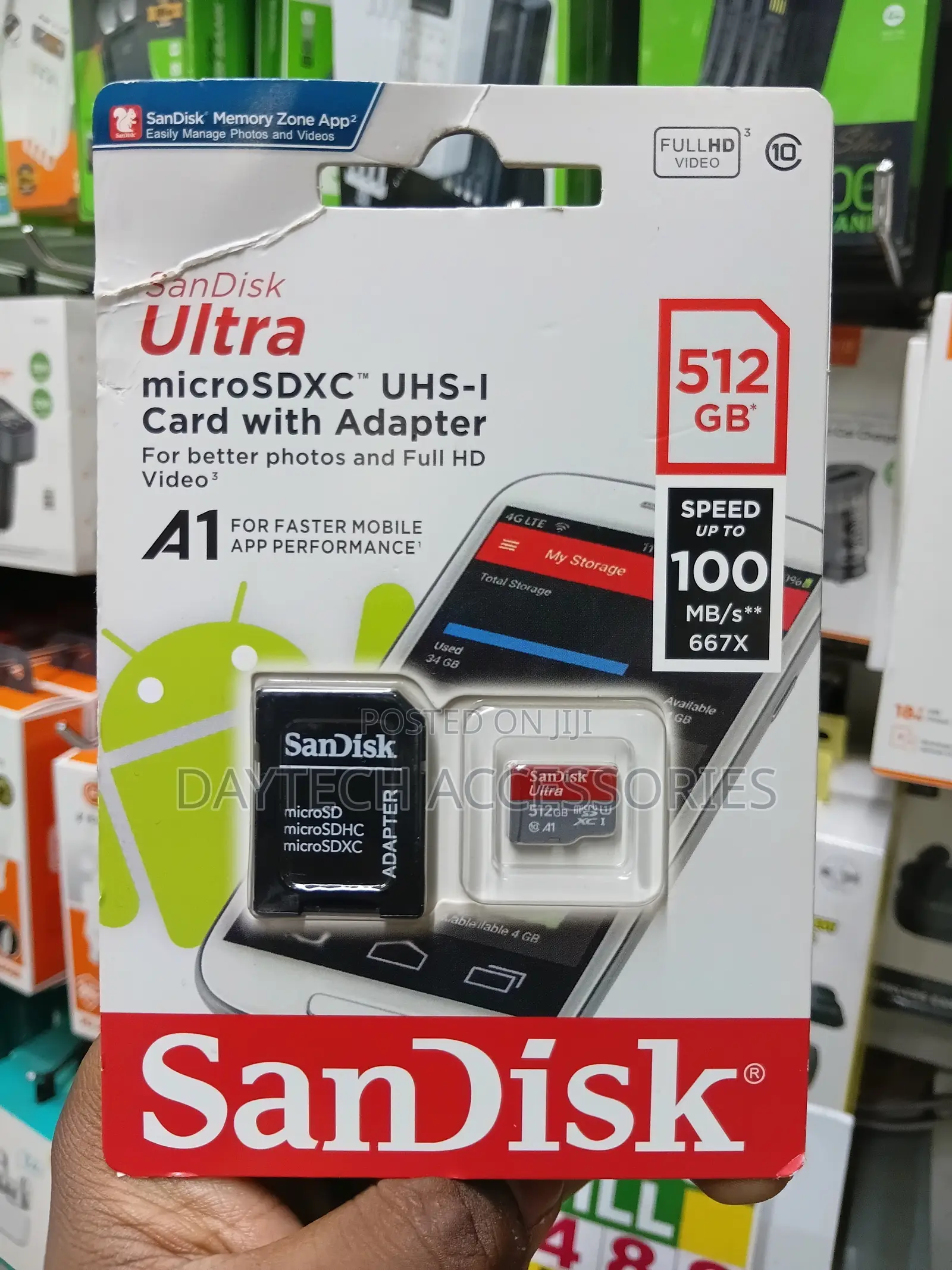 Sandisk Ultra 512gb Microsdxc Uhs-I Card Designed for Mobile Devices.