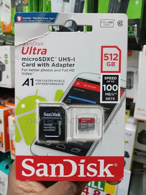 Sandisk Ultra 512gb Microsdxc Uhs-I Card Designed for Mobile Devices.