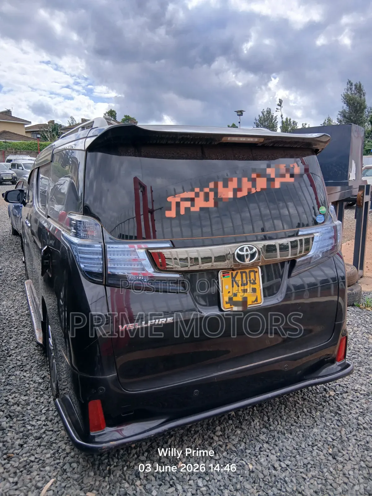 Toyota Alphard 2017 Black
