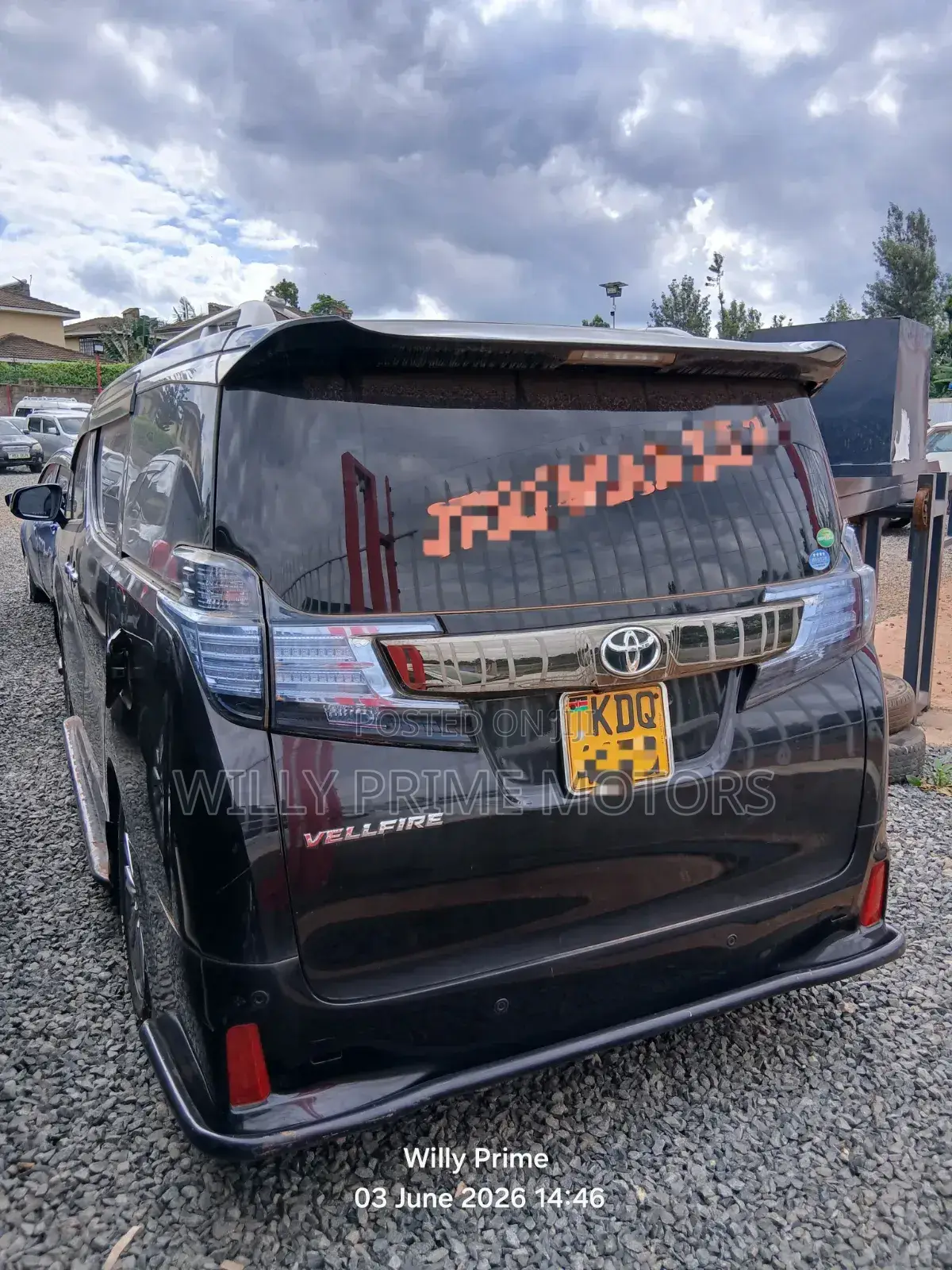 Toyota Alphard 2017 Black