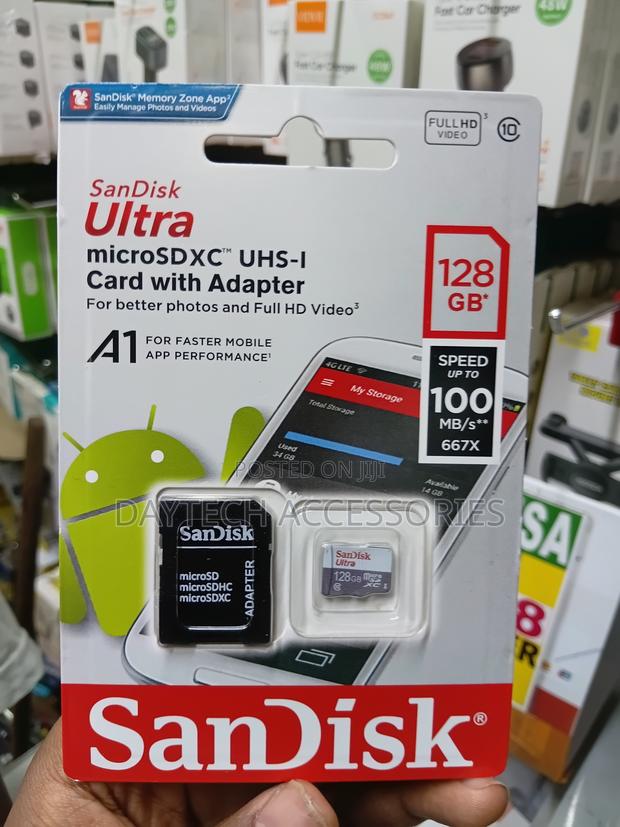 This Is a Sandisk Ultra 128gb Microsdxc Card With Included Sd Adapter.