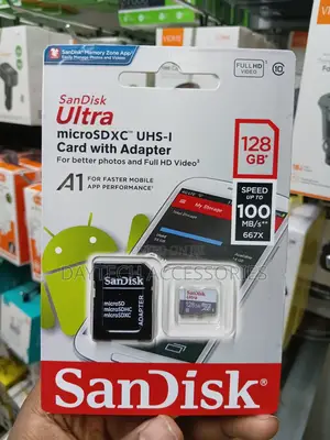 This Is a Sandisk Ultra 128gb Microsdxc Card With Included Sd Adapter.