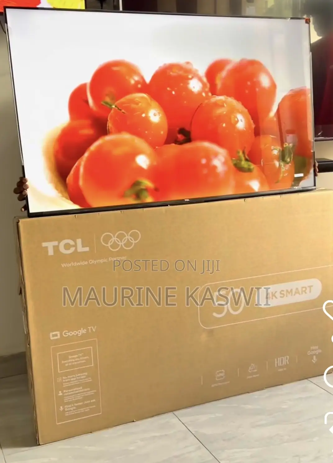 TCL 50” Smart Google 50 V6d