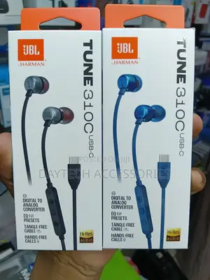 These Are JBL Tune 310c Usb-C Wired in-Ear Headphones