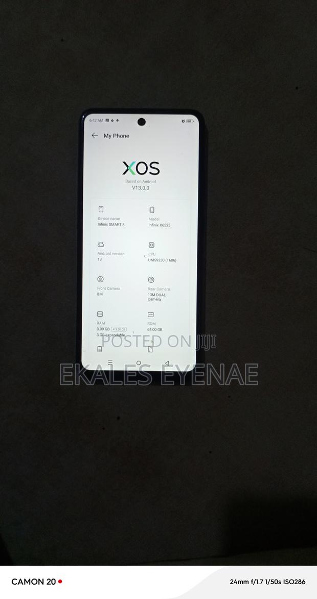 Infinix Smart 8 64 GB Blue