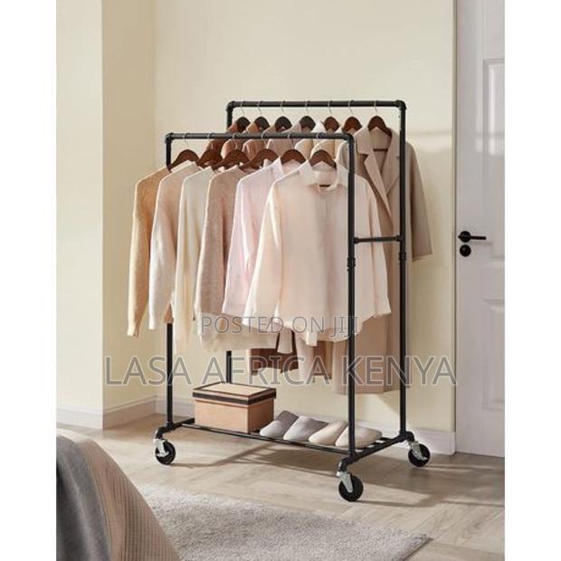 Lasa Heavy-Duty Rolling Clothes Rack With 90kg . | Lasa - thumbnail 3