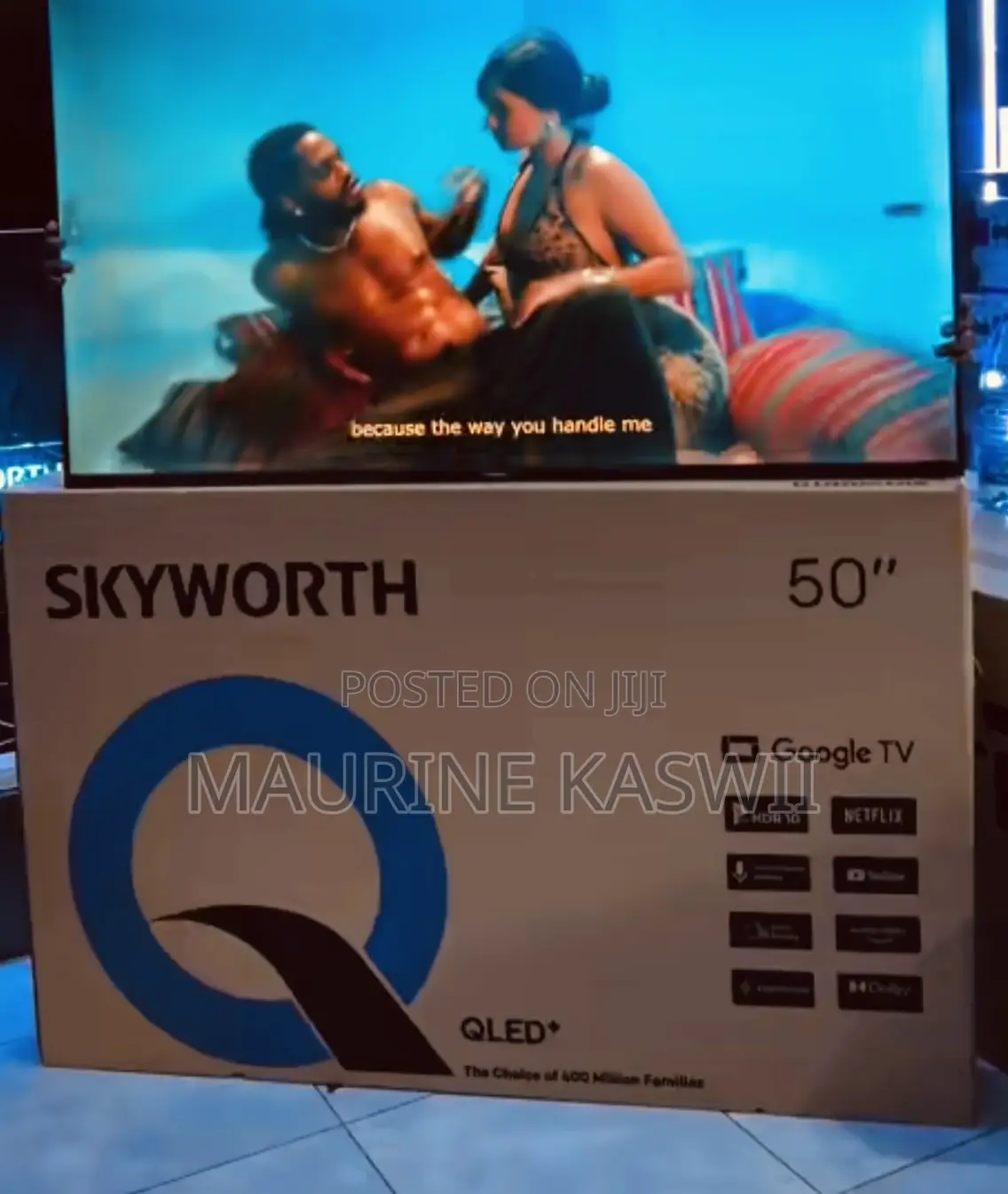Skyworth 50”Qled Google Smart