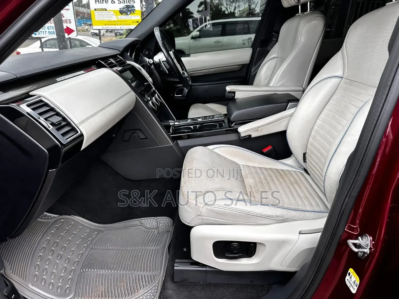 Land Rover Discovery 2018 Burgundy