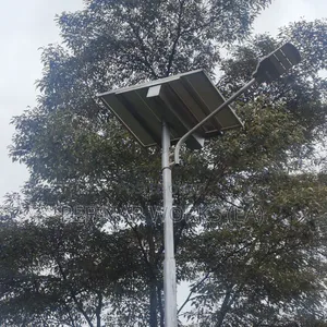Galvanized Mild Steel Road and Street Light Poles Made on Order