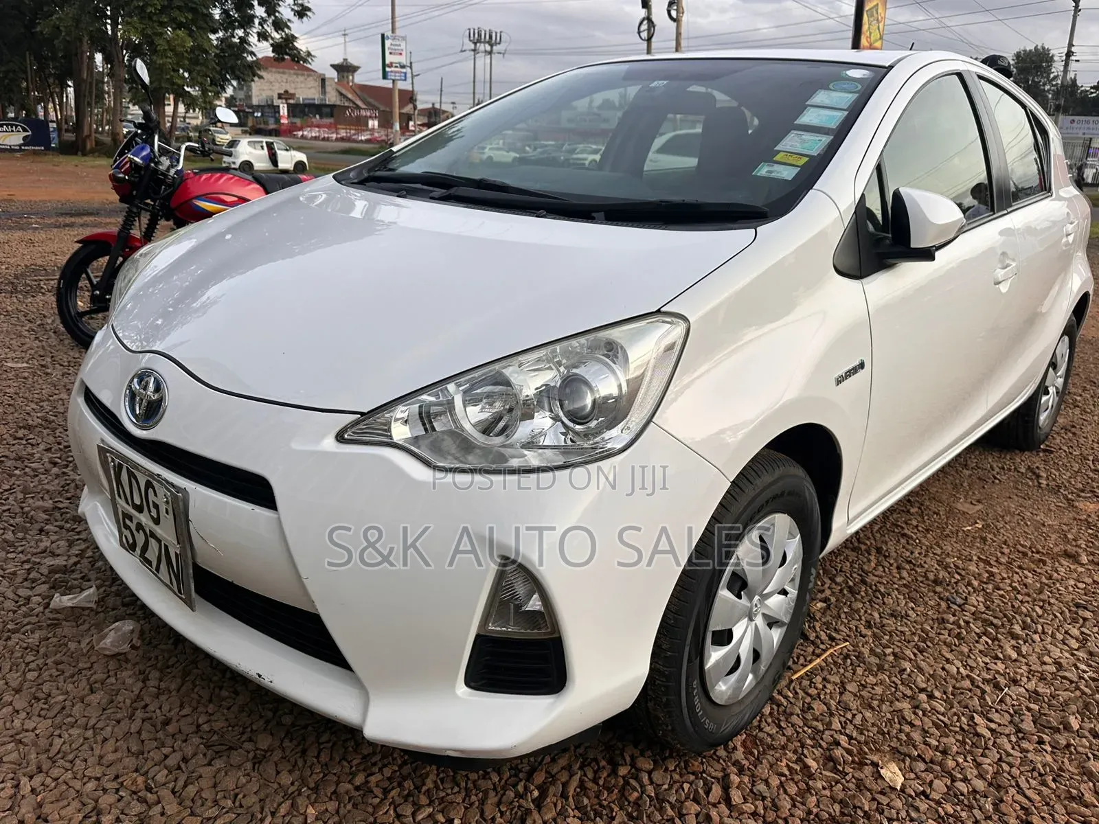 Toyota Aqua 2014 White