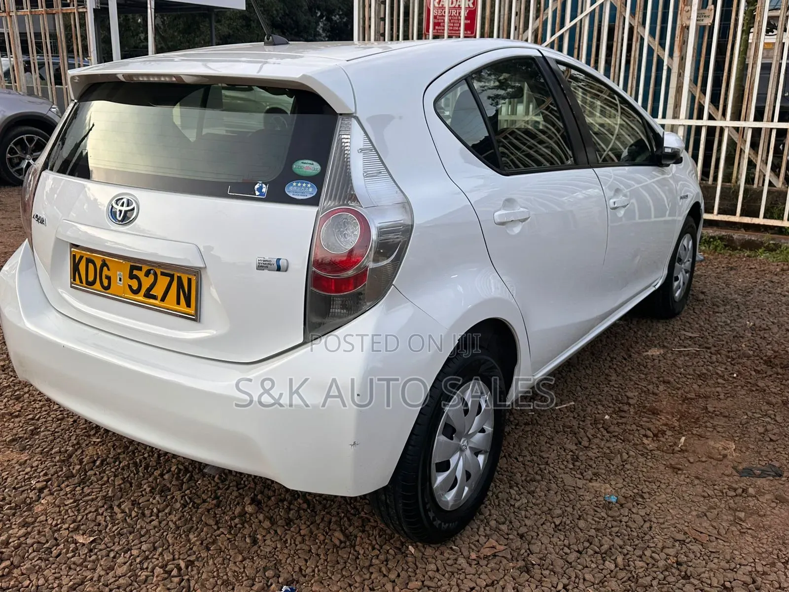 Toyota Aqua 2014 White