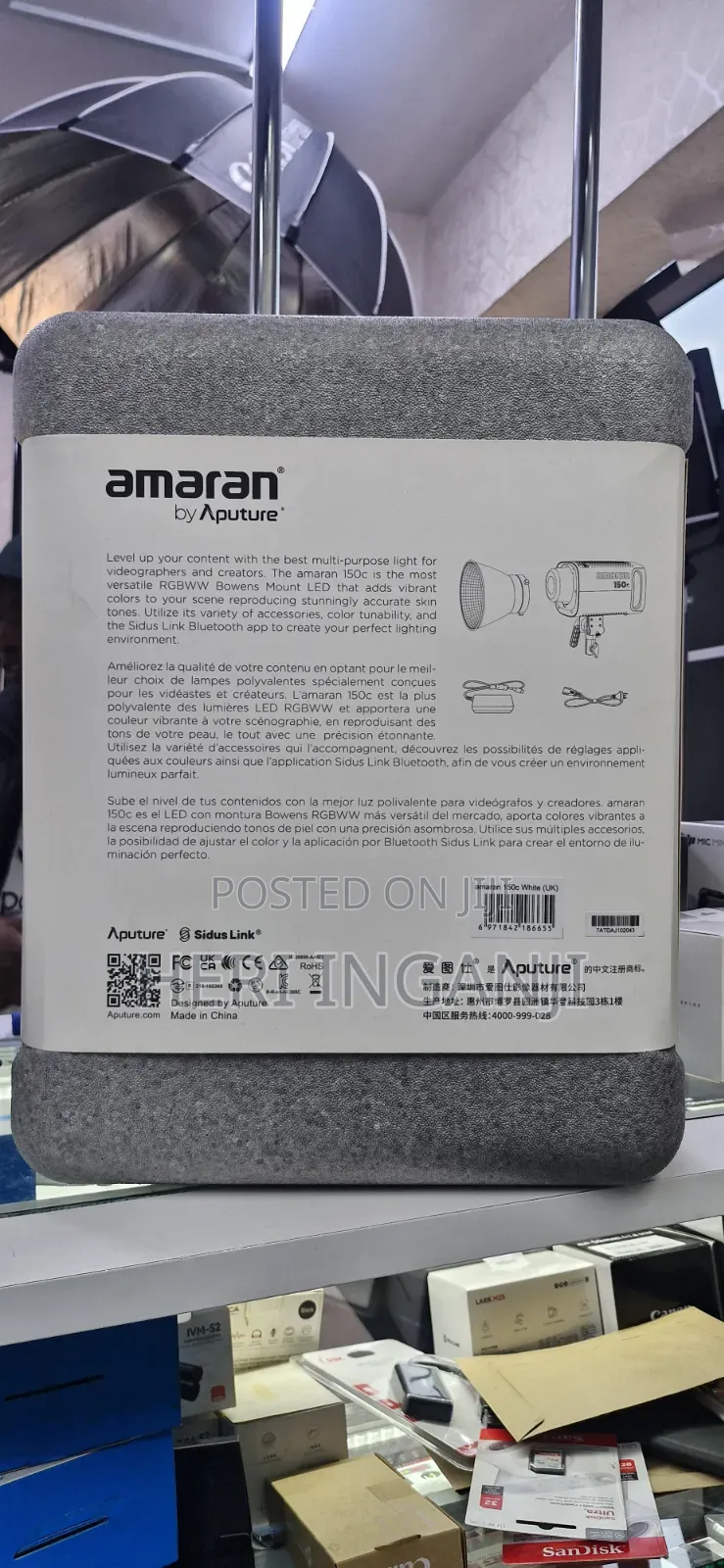 Amaran 150c RGB Video Light