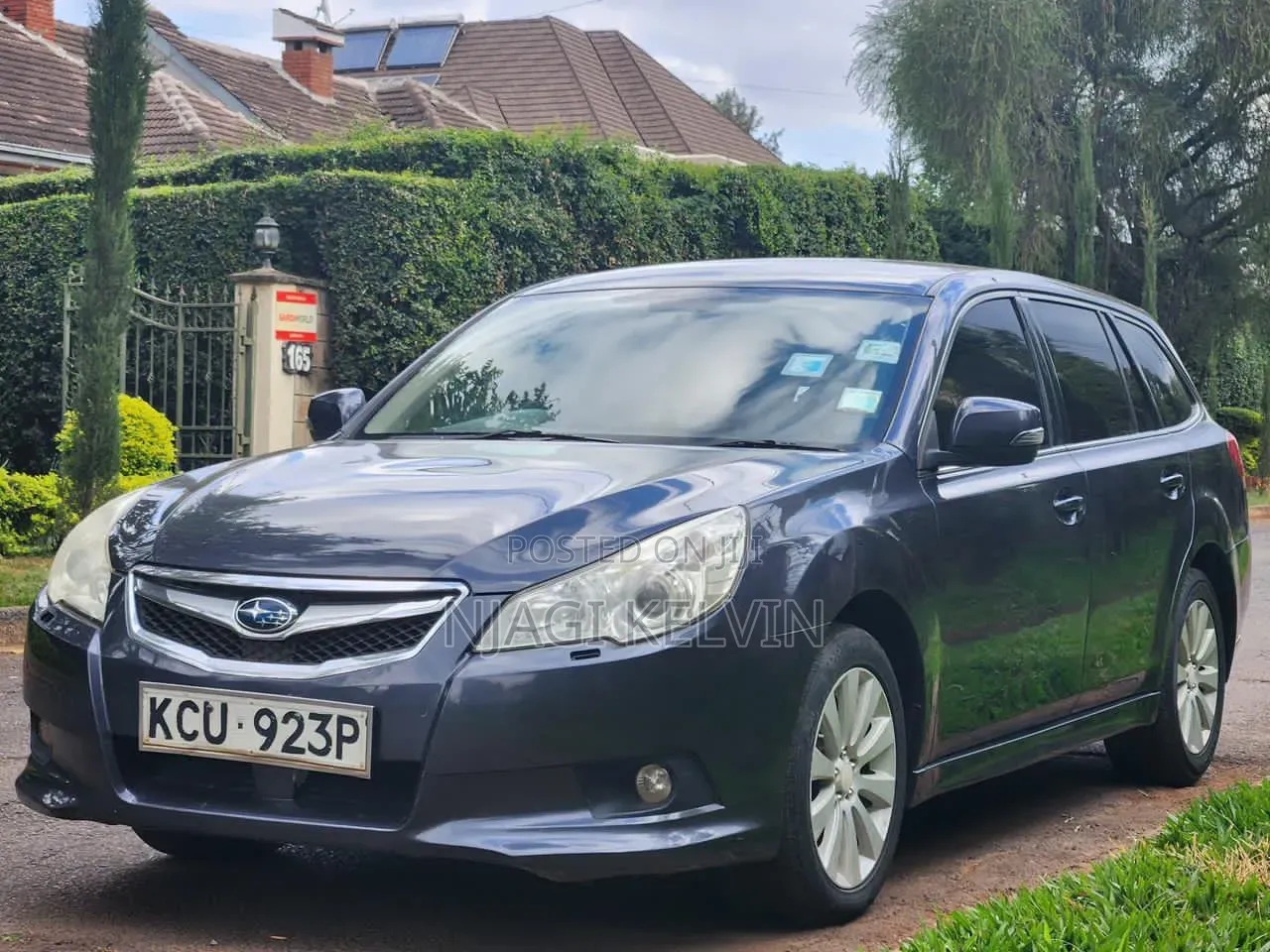 Subaru Legacy 2012 Gray