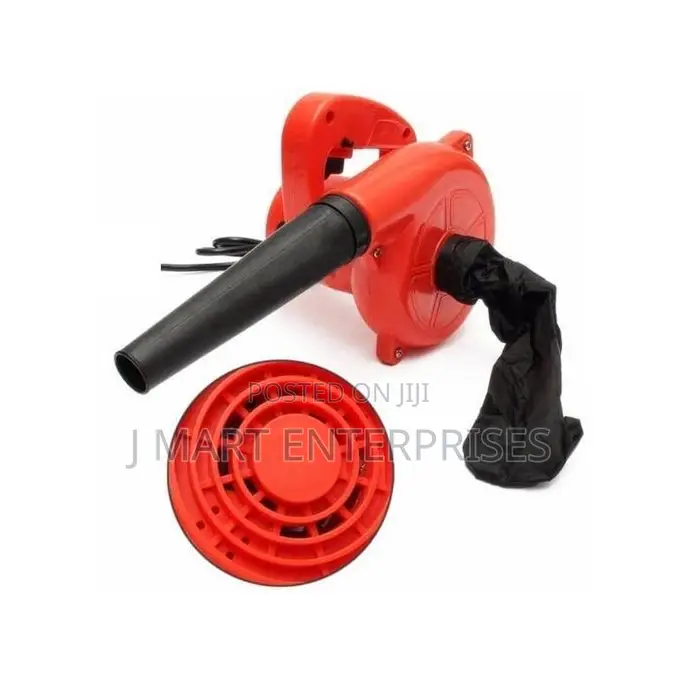 Electric Dust Blower Vacuum Cleaner Pvc, Red/Black