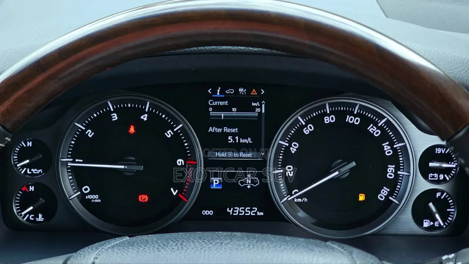 Toyota Land Cruiser 4.6 V8 ZX 2018